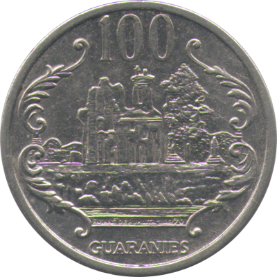 PARAGUAY - 2006 - 100 Guaranies - Obverse