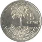 GUATEMALA - 2000 - 5 Centavos - Reverse