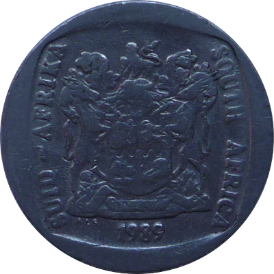 SOUTH AFRICA - 1989 - 2 Rands - Obverse