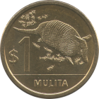 URUGUAY - 2011 - 1 Peso - Obverse