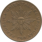URUGUAY - 1969 - 1 Peso - Obverse