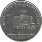 PARAGUAY - 2007 - 1000 Guaranies - Reverse