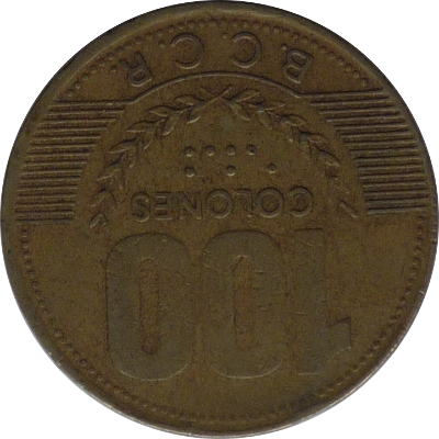 COSTA RICA - 1998 - 100 Colones - Obverse