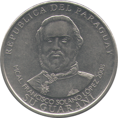 PARAGUAY - 2008 - 1000 Guaranies - Obverse