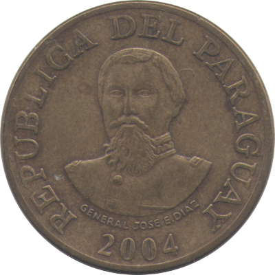 PARAGUAY - 2004 - 100 Guaranies - Obverse