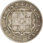 JAMAICA - 1869 - ½ Penny - Reverse