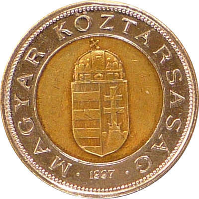 HUNGARY - 1997 - 100 Forint - Obverse