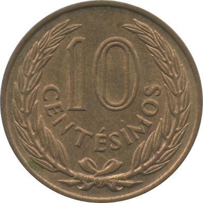 URUGUAY - 1960 - 10 Centésimos - Obverse