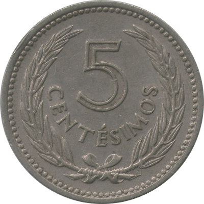 URUGUAY - 1953 - 5 Centésimos - Obverse
