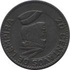 HONDURAS - 1967 - 20 Centavos - Reverse