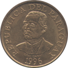 PARAGUAY - 1996 - 10 Guaranies - Obverse