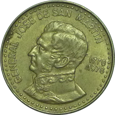 ARGENTINA - 1978 - 100 Pesos - Obverse