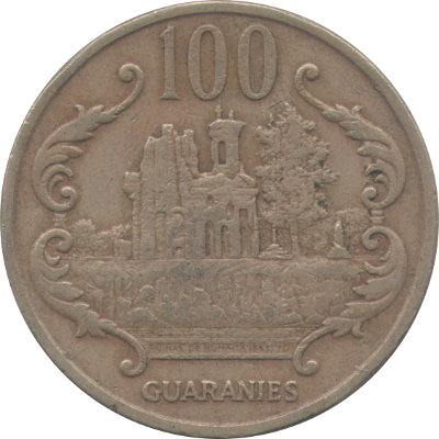PARAGUAY - 1990 - 100 Guaranies - Obverse