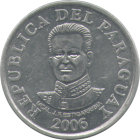 PARAGUAY - 2006 - 50 Guaranies - Obverse