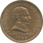 URUGUAY - 1965 - 1 Peso - Obverse