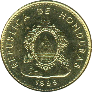 HONDURAS - 1999 - 10 Centavos - Obverse