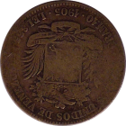 VENEZUELA, BOLIVARIAN REPUBLIC OF - 1905 - 2 Bolívares - Reverse
