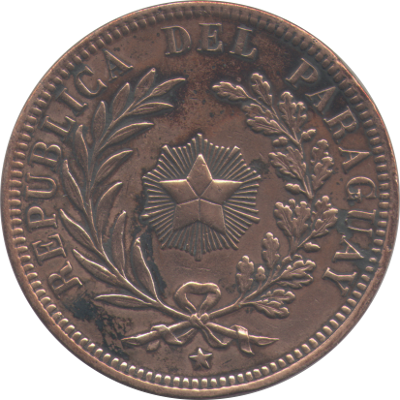PARAGUAY - 1870 - 4 Centésimos - Obverse
