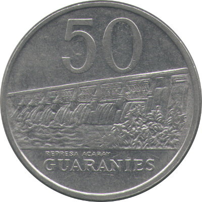 PARAGUAY - 1980 - 50 Guaranies - Obverse
