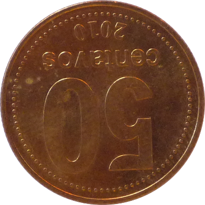 ARGENTINA - 2010 - 50 Centavos - Obverse