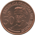 URUGUAY - 2011 - 50 Pesos - Reverse