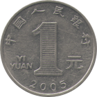 CHINA - 2005 - 1 Yuan - Obverse