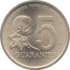 PARAGUAY - 1992 - 5 Guaranies - Reverse