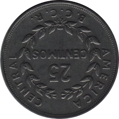 COSTA RICA - 1974 - 25 Céntimos - Obverse