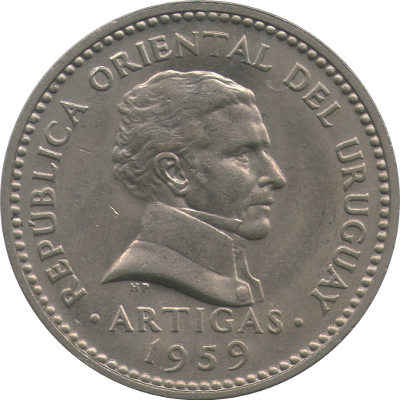 URUGUAY - 1959 - 10 Centésimos - Obverse