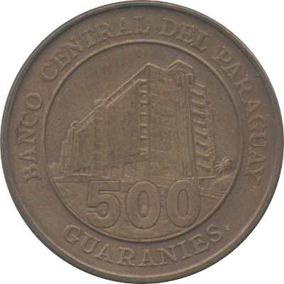 PARAGUAY - 2005 - 500 Guaranies - Obverse