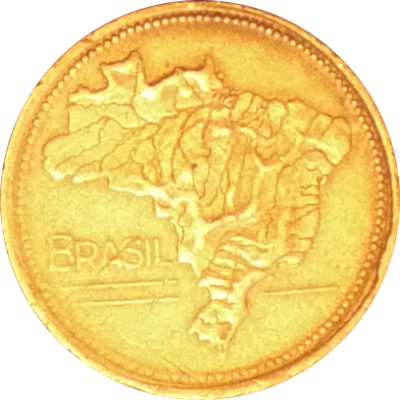 BRAZIL - 1945 - 1 Cruzeiro - Obverse