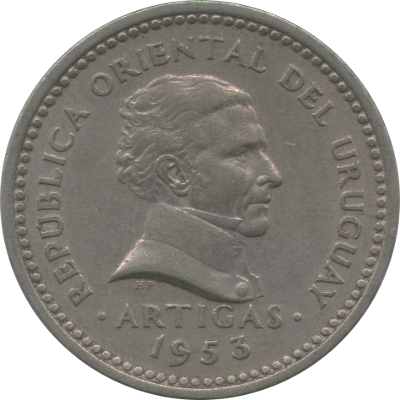 URUGUAY - 1953 - 5 Centésimos - Obverse