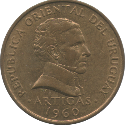 URUGUAY - 1960 - 10 Centésimos - Obverse