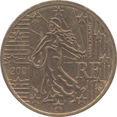 FRANCE - 2001 - 10 Cents - Obverse