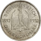 GERMANY - 1932 - 3 Reichsmark - Obverse