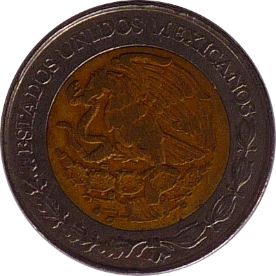 MEXICO - 1983 - 5 Nuevos Pesos - Obverse