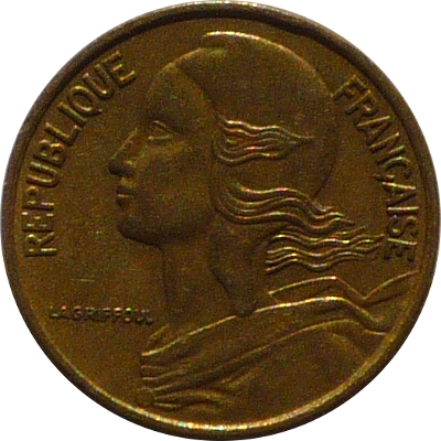 FRANCE - 1974 - 5 Centimes - Obverse