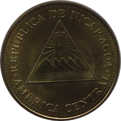 NICARAGUA - 2002 - 25 Centavos - Obverse