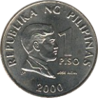 PHILIPPINES - 2000 - 1 Peso - Obverse