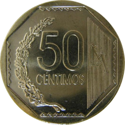 PERU - 2006 - 50 Céntimos - Obverse