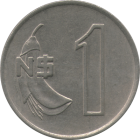 URUGUAY - 1980 - 1 Nuevo Peso - Reverse