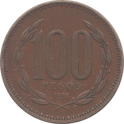 CHILE - 1996 - 100 Pesos - Obverse