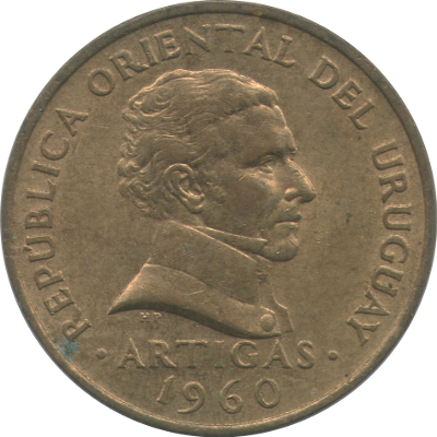 URUGUAY - 1960 - 5 Centésimos - Obverse
