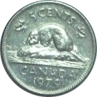 CANADA - 1979 - 5 Cents - Reverse