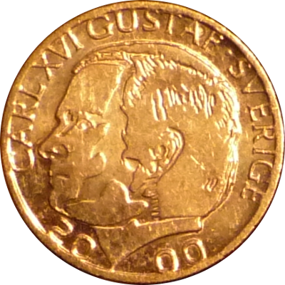 SWEDEN - 2000 - 1 Krona - Obverse