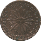URUGUAY - 1869 - 1 Centésimo - Obverse