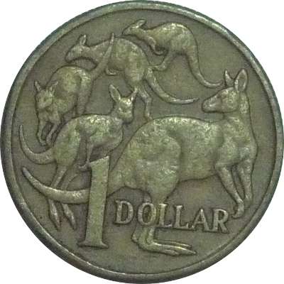 AUSTRALIA - 1984 - 1 Dollar - Obverse