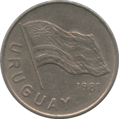 URUGUAY - 1981 - 5 Nuevos Pesos - Obverse