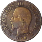 FRANCE - 1854 - 5 Centimes - Obverse