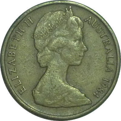 AUSTRALIA - 1984 - 1 Dollar - Obverse